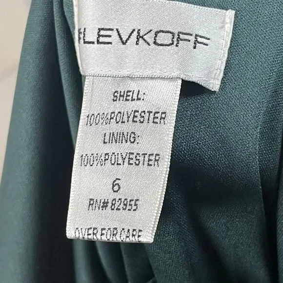 Levkoff • Bridesmaid Dress 7112 Evergreen - Picture 4 of 4